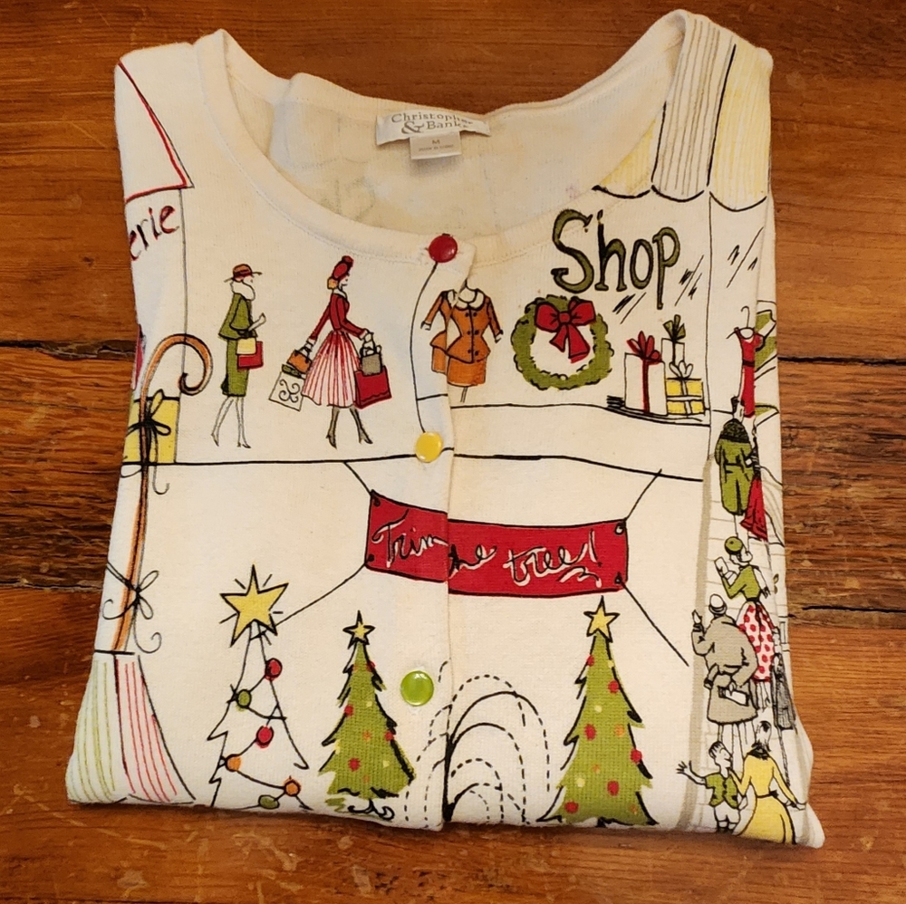 Ladies festive Christmas sweater